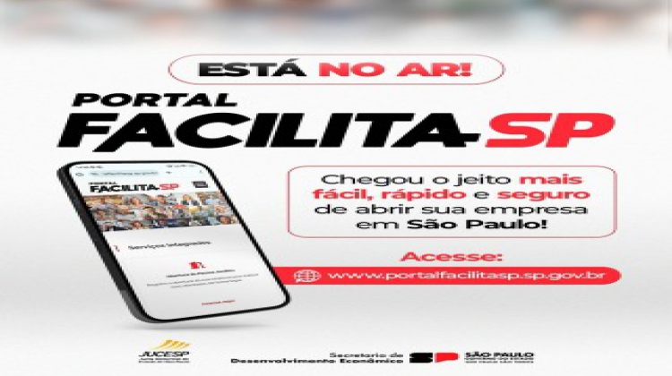 Notícia: O Portal Facilita SP chegou para simplificar a abertura de empresas e proteger o empreendedor paulista