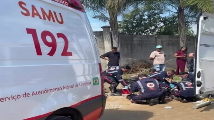Notícia: Samu reanima motociclista após parada cardíaca em grave acidente em Hortolândia