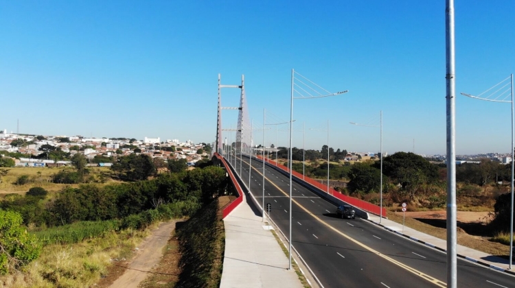 Notícia: Ponte Estaiada terá trânsito interrompido durante a noite, entre os dias 4 e 10 de maio