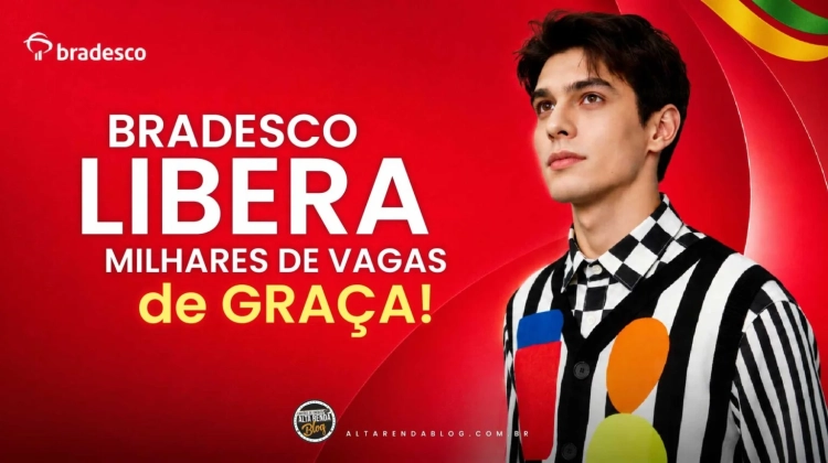 Notícia: Tudo Grátis! Mais de 3 mil vagas abertas: Fundação Bradesco lança cursos gratuitos para quem busca emprego e qualificação