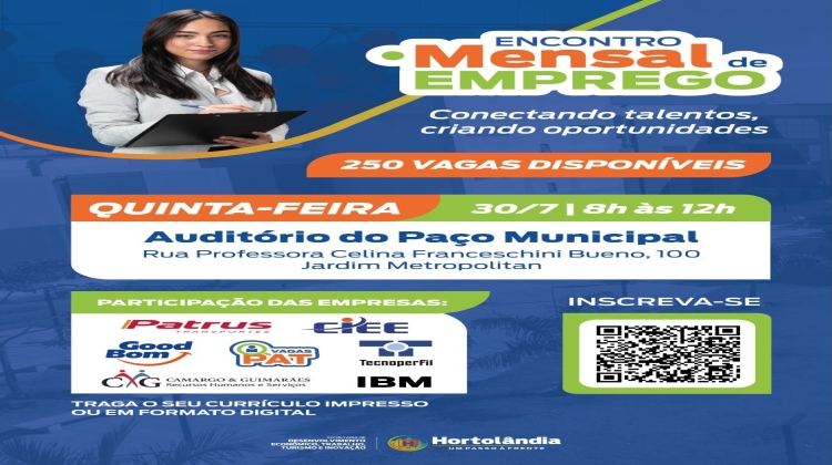 Notícia: ✅ ENCONTRO MENSAL DO EMPREGO.