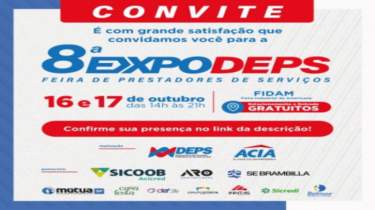 Notícia: 8ª EXPODEPS - Feira de Prestadores de Serviços
