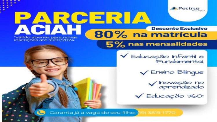 Notícia: PARCERIA ASSOCIADOS COM COLÉGIO PECTRUS