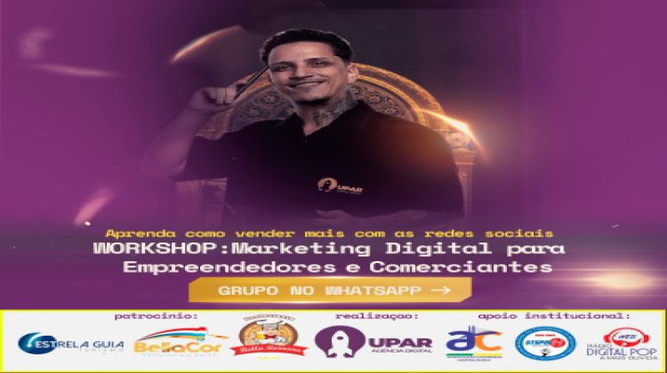 Notícia: WORKSHOP: Vendas na Internet: Aprenda como vender mais com as redes sociais