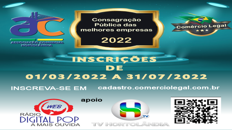 Notícia: Prêmio CONSAGRAÇÃO PÚBLICA melhores do Ano abre inscrições para edição 2022